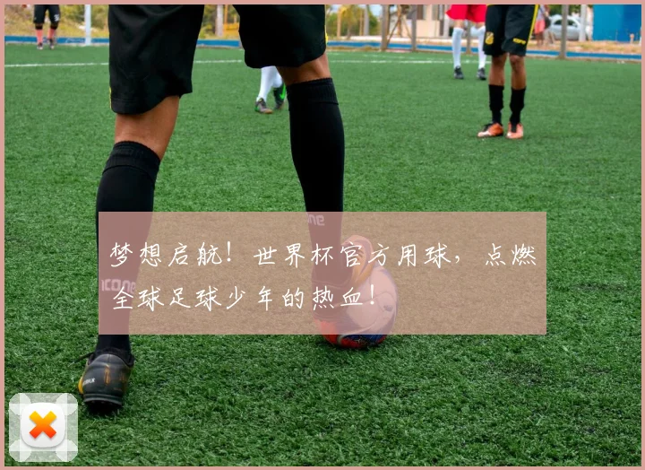 梦想启航!世界杯官方用球,点燃全球足球少年的热血!